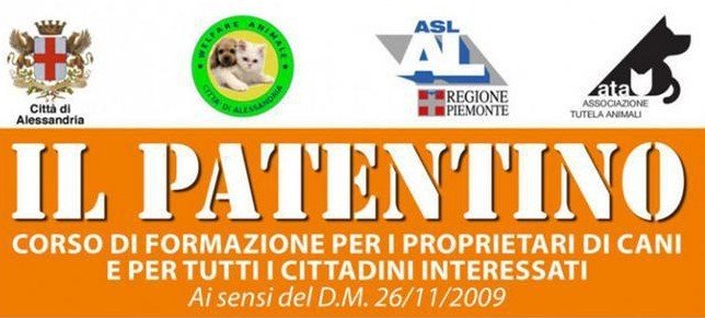 Il patentino per i proprietari di cani: cambia la sede della parte teorica del corso